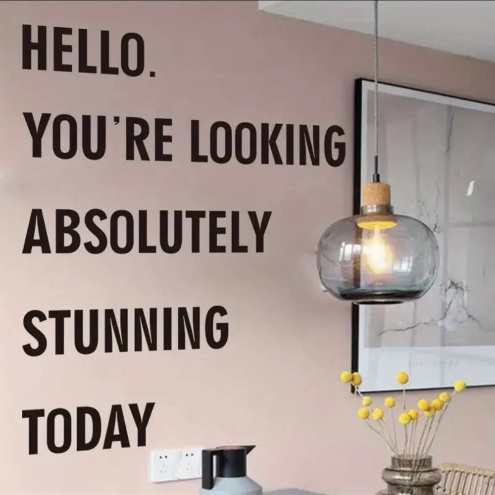 Inspirational Decal for wall decor!